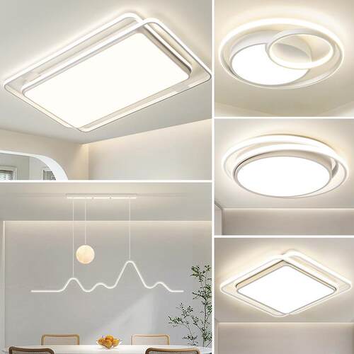 客厅灯广东中山灯具现代简约大气全屋套餐组合吸顶灯吊灯客厅主灯