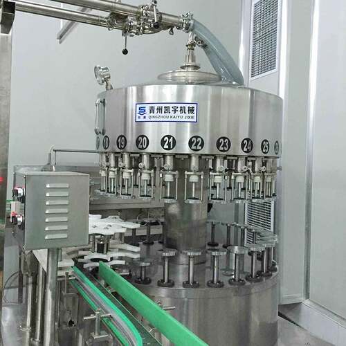 全动灌装生产线设备 果灌饮汁料液体自装机 瓶装矿泉水灌装机厂家