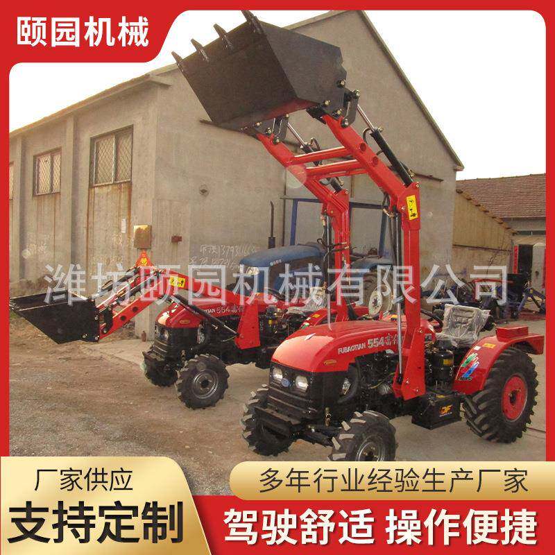 矮脚虎微型液压工地推土挖掘机械装载机仓储装箱装卸车工业用
