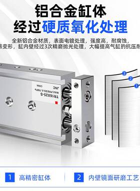 双轴缸TR6X10S TR10X20S TR16X30S TR20X40S TR25X50S TR32X100S