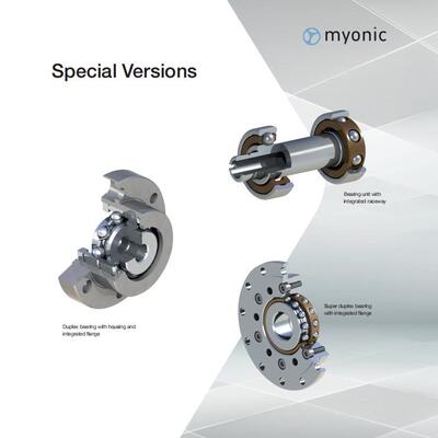 德国Myonic轴承RKA8020X.9D-J946机床车床主轴精密球轴承