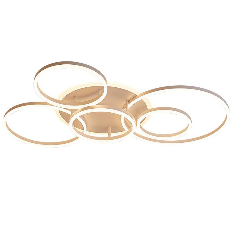 小包散包方案现代简约家用LED吸顶灯黑白圈圈客厅卧室灯