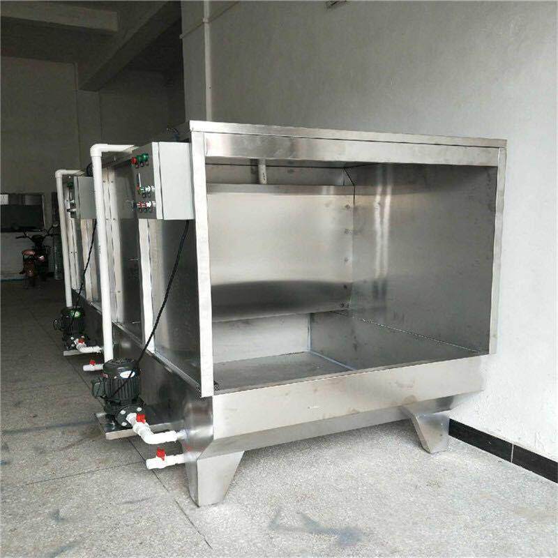 不锈钢东莞水幕环保帘柜喷漆柜不锈钢喷水柜喷漆柜油水洗除尘打台