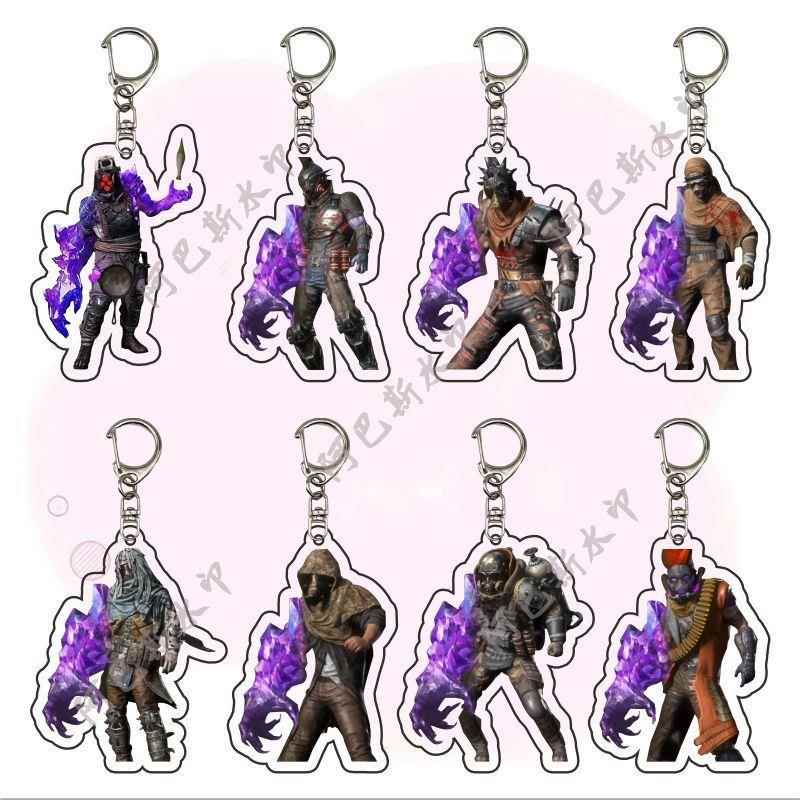 地铁逃生铁爪帮亚克力钥匙扣游戏周边晶爪帮书包挂件包包饰品定制