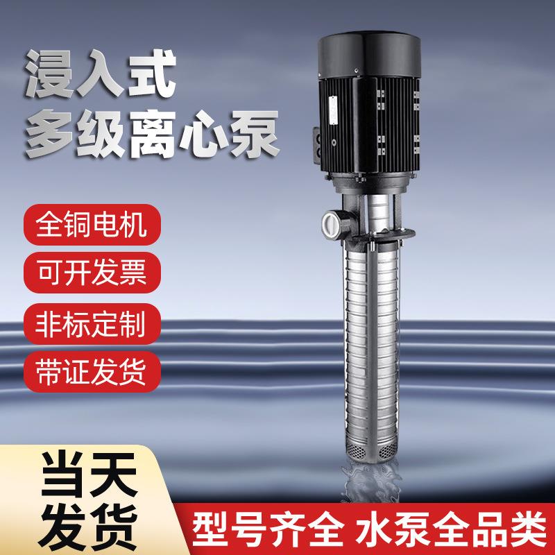 CDLK浸入式不锈钢多级离心泵机床冷却泵三相电泵加工中心水泵