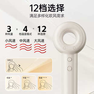 HYUNDAI吹风机家用高速大功率负离子大风力低噪音发廊学生宿舍用