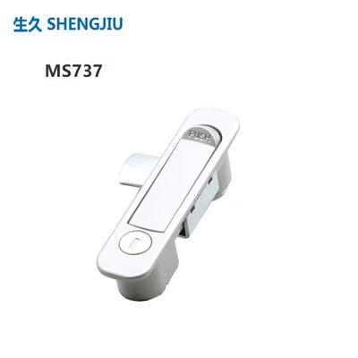 MS737生久同款工业锁电柜箱平面锁MLTDF开关柜网络机柜门锁XAT46