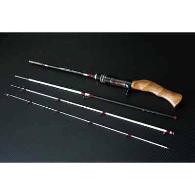 新款本日进口溪流杆鳟鱼megabas白s GH484UL 马竿口竿微物UL路亚