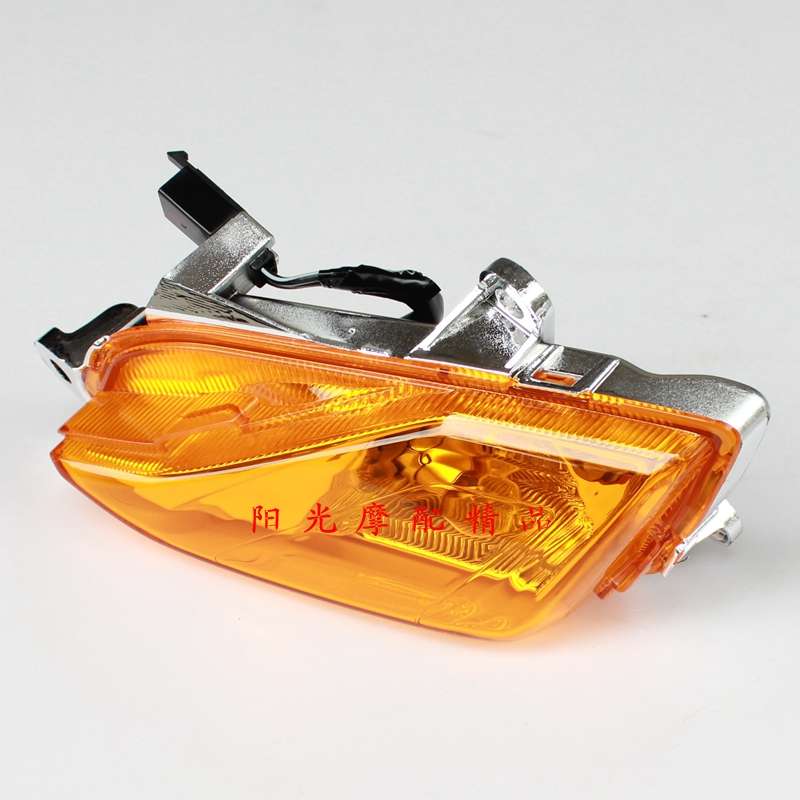 适用HJ100T-7E新喜之星摩托车转向灯总成前左前右方向灯前转向灯