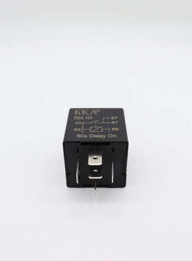 40a库512v24v汽车编程继电器4脚客控制  延时安可常开脚/kka直流