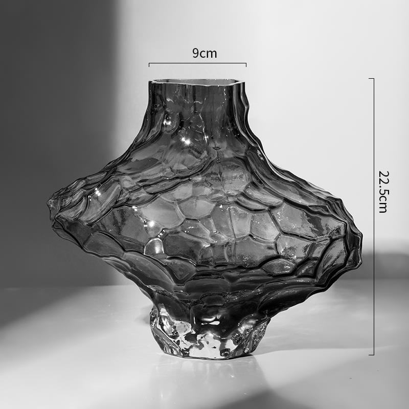 正品北歐山谷玻璃花丹麥峽客谷藝廳透明插花水養(yǎng)輕奢高檔瓶創(chuàng)意術(shù)