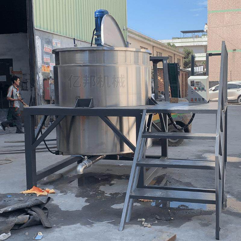 不锈钢水冷胶水油漆搅拌缸涂料膏状物体搅拌机树脂洗手液混合机