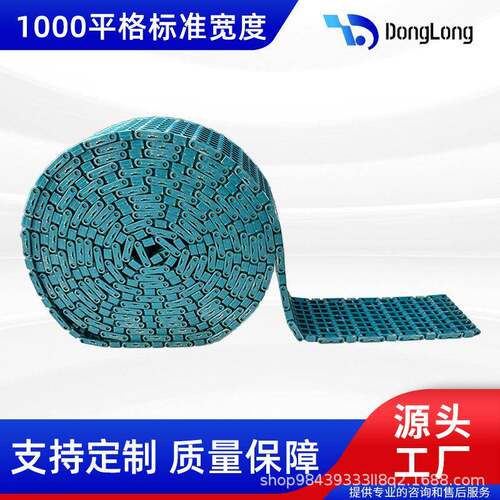 出口塑料模块网带1000型平格模组网链灌装拼装化输送带网状
