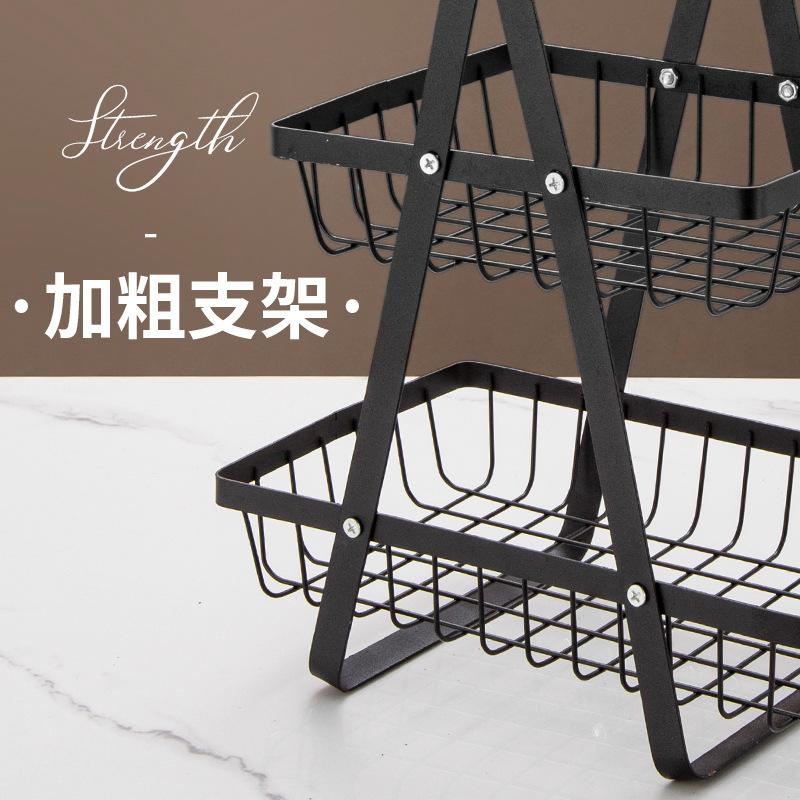 跨境沥水厨房网格厨房清洁收纳架