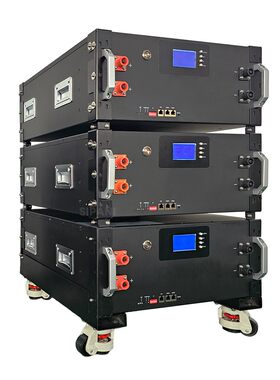 机架式储能电池48V300AH离并网光伏家用发电系统堆叠磷酸铁锂电池