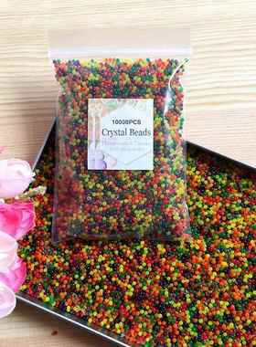 10000pcs/bag Crystal Soil Hydrogel Gel Orbiz Water Beads Flo