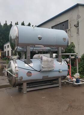 兔肉丁杀菌锅糯米肉粽子熟食高温杀菌设备商用牛肉灭菌釜