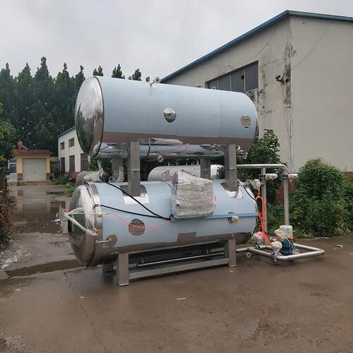 兔肉丁杀菌锅糯米肉粽子熟食高温杀菌设备商用牛肉灭菌釜