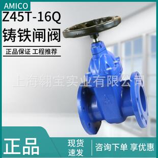 AMICO埃美柯工程铸铁法兰金属软密封暗杆闸阀水管阀常压常温9167