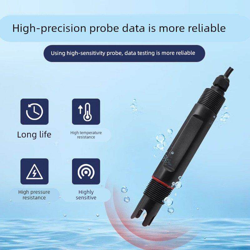 水质PH在线检测仪监水产养殖ec电导率传感工业orp酸碱度计变送器