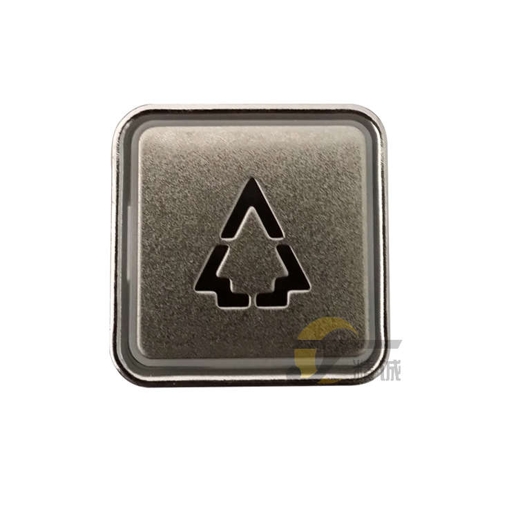 电梯配件按钮 天津奥的斯按钮 DAA10204B21 三针/3针方按钮