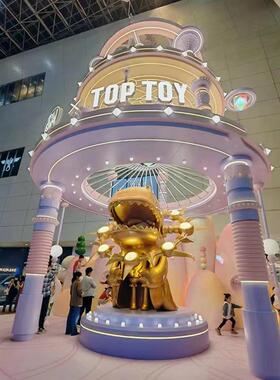 灯设摆件购物广美场大型商场陈EXU炫备彩装饰摆件光圣诞节户外