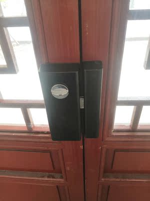 掌索玻璃门电子门锁双开木门指纹锁选购攻略需注意细节