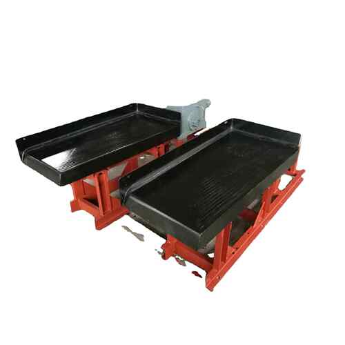 工厂直销砂金摇床大槽钢支架安简单重选设备