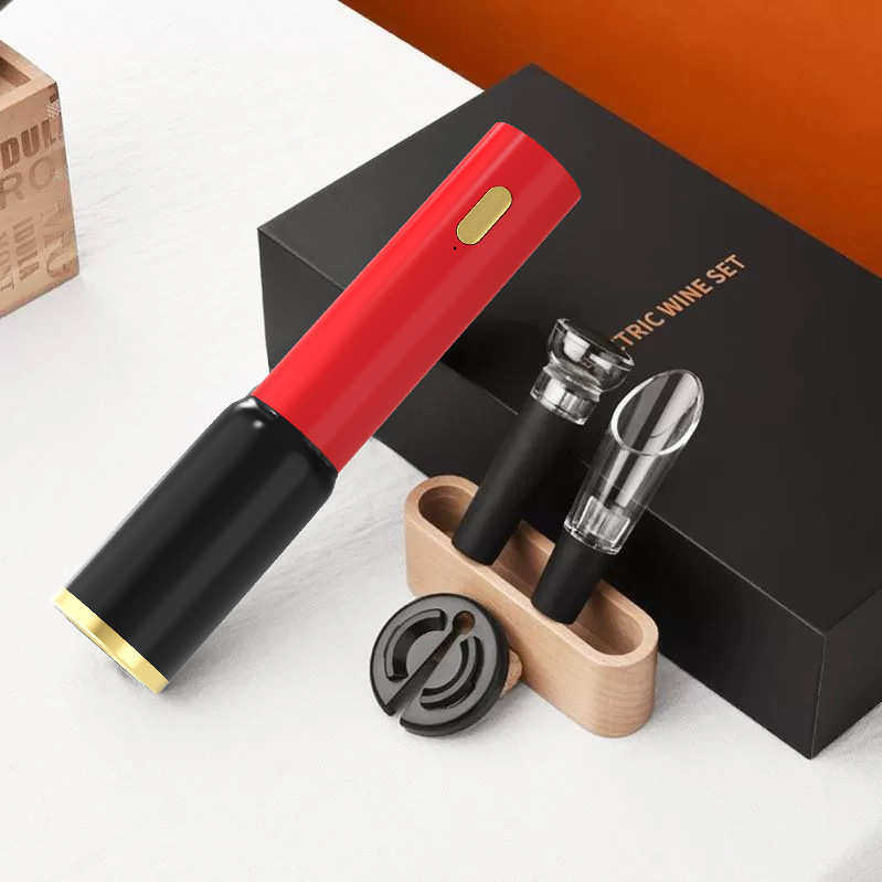 电动开红酒开瓶器全自动充电家用开酒器葡萄酒起子开瓶盖起瓶