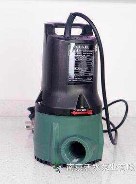 戴博水泵DAB小型非自动潜水泵NOVA 200MNA 集水坑鱼池抽水220V