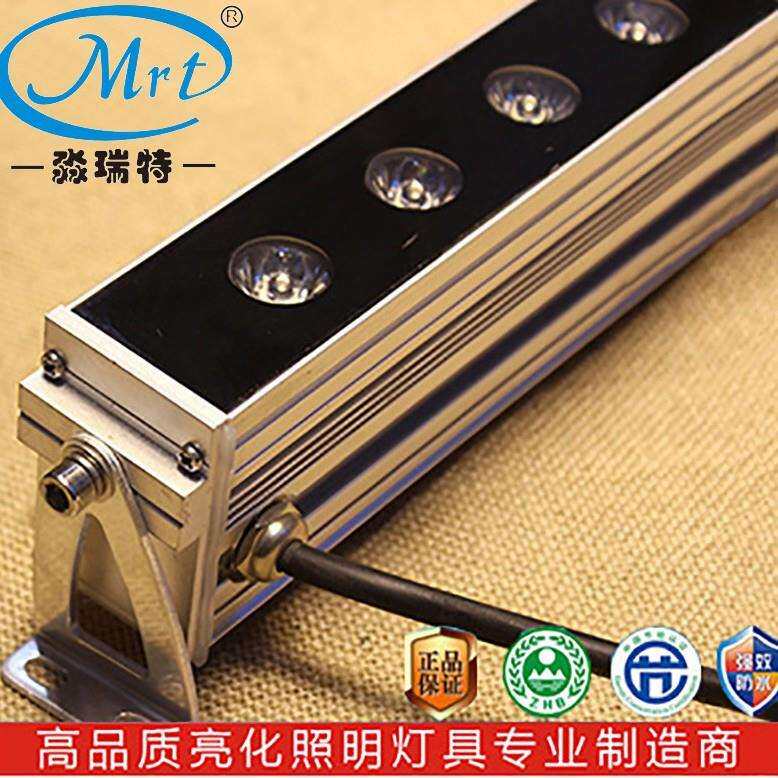 LED大功率单色RGB广告牌建筑轮廓墙面投射线条轮廓洗墙灯36W