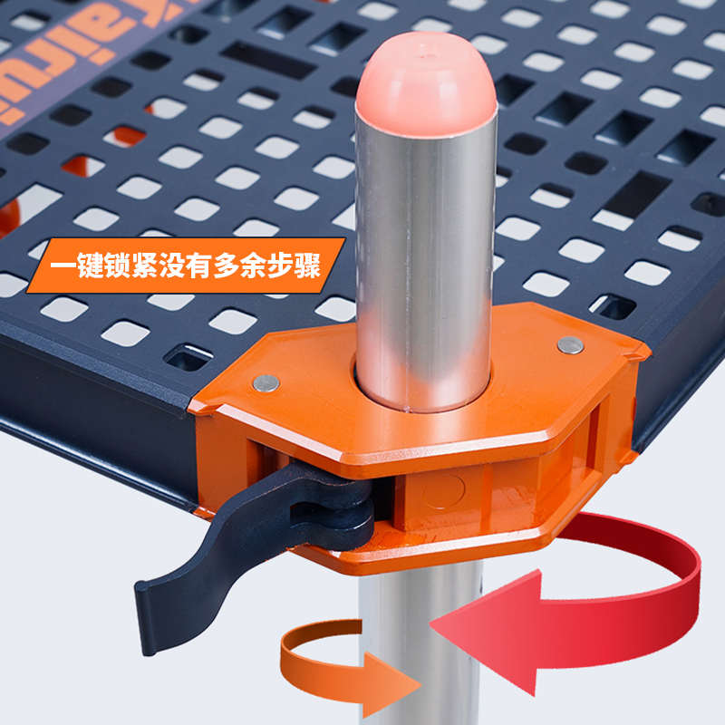 海锐钓台超轻新款镂空激光2025水库深水加粗便携折叠式钓鱼平台