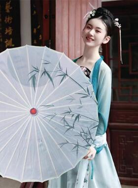 清竹如梦令舞蹈伞古风道具烟雨唱扬州跳舞伞中国风拍照古典工艺伞