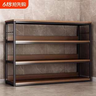 书架落地置物架卧室靠墙书桌飘窗简易架子客厅收纳架多层储物柜子