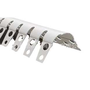 大小圆弧阳角条可弯弧形造型阳角拱门塑料PVC护墙角防撞护角条