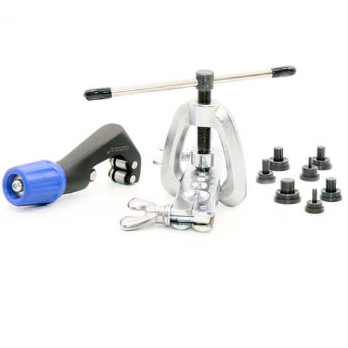 大圣双层式扩口器 双层式扩喇叭口工具 汽车管路空调铜管扩口器