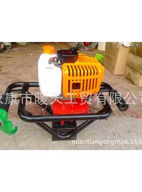 厂家直供架冲二5方2CC汽油机地HJDZ-18钻种机植打洞机
