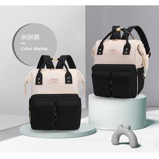 宝妈带娃出门包包妈咪包新款母婴包妈妈包双肩包冬季大容量轻背包