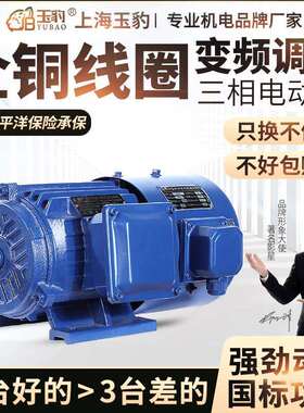 YVF变频调速马达0.75/1.1/1.5/2.2/3/4/5.5/7.5KW三相380V电机