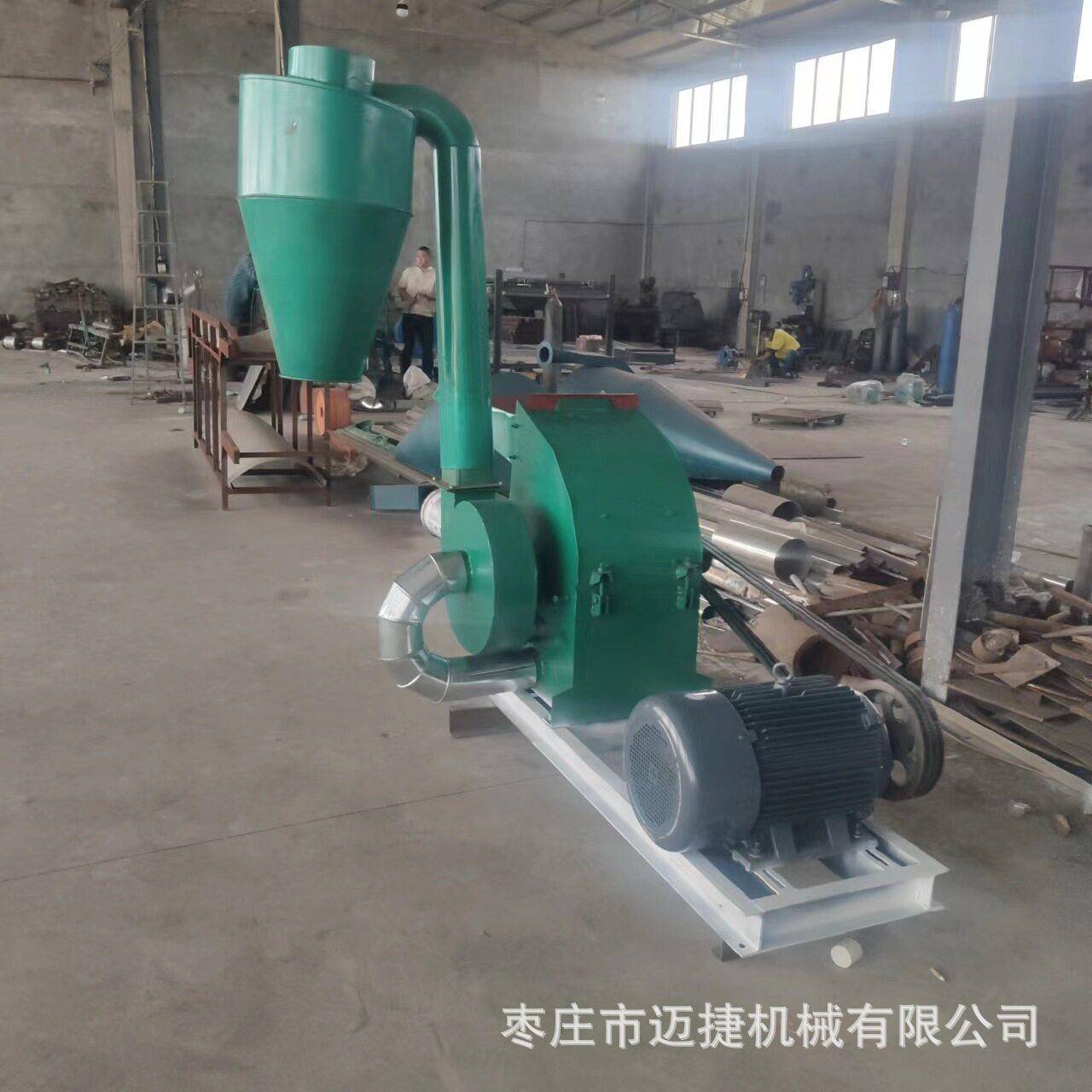 秸秆饲料打面机格沙龙集料器图片价打机全新克干湿草秸秆粉FXJ碎