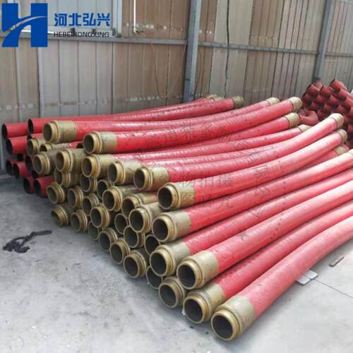 加强级四层钢丝胶管 DN125*3000双头胶管 钢丝编织软管