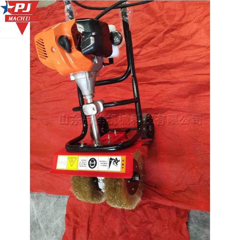 彩钢瓦除锈机钢板打磨机 Color steel tile rust removal machine
