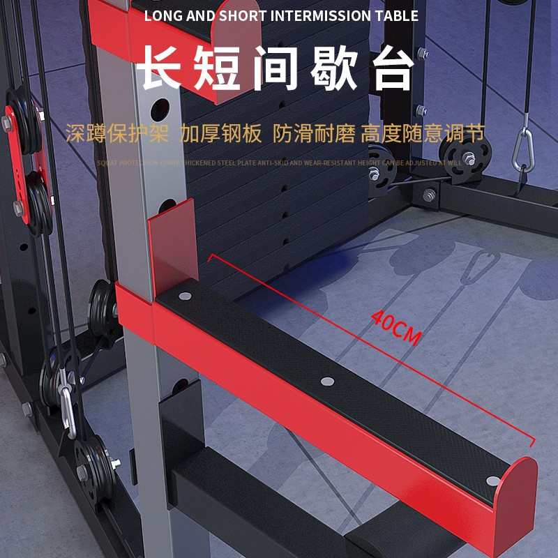 小飞鸟龙门架综合训练器家用室内家庭多功能健身器材卧推深蹲架