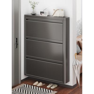 入门超薄鞋柜小窄门口鞋柜薄款10cm翻斗家用入户一体靠墙收纳走廊