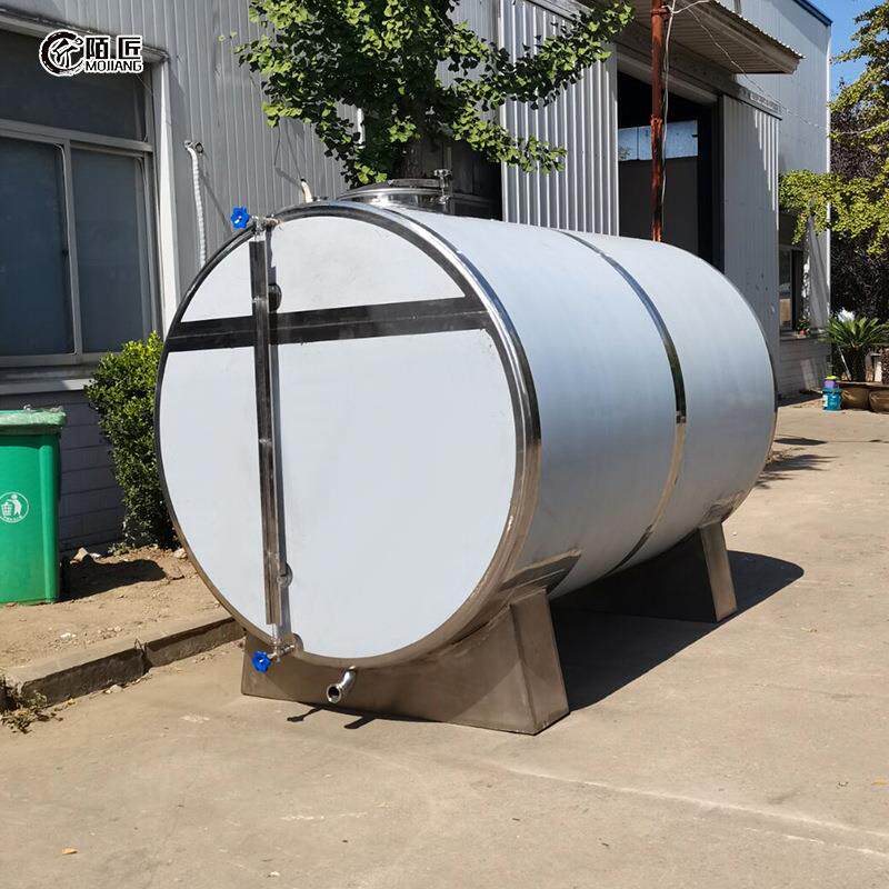 卧式拱顶不锈钢储罐 家用储酒罐 储油罐 储粮罐 坚固实用
