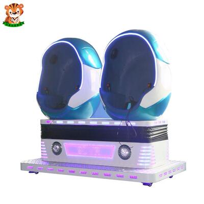 厂家热销9D影院单人双人蛋椅太空舱虚拟现实互动设备VR体验游戏机