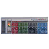 户外环卫智能垃圾分类房环卫垃圾房收集站可移动亭子 杭州厂家