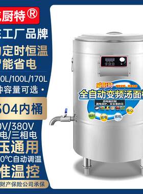 威厨特煮面炉商用多功能熬螺蛳粉汤锅卤肉煮粥混沌平底电热煮面桶