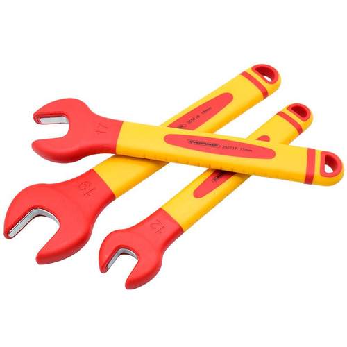 艾威博尔VDE认证绝缘耐高压1000V开口扳手呆扳手死口扳工具6-32mm