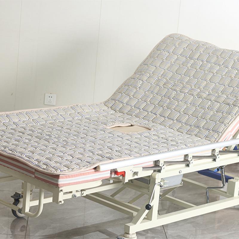 护理床专用棉褥子带便孔可机洗床垫家用病床电动翻身护理床配套